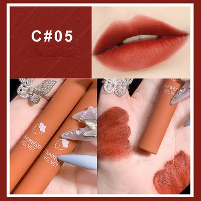 Son kem lì XIYUAN Strawberry Matte Velvet XIYU01 | Thế Giới Skin Care