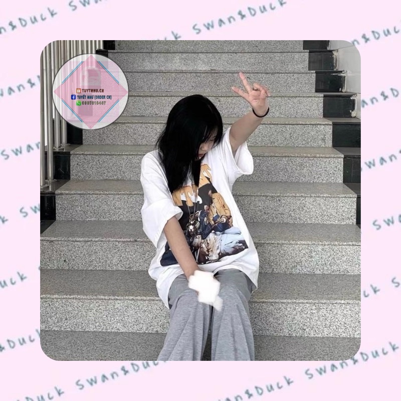 ÁO THUN UNISEX PHONG CÁCH CÁ TÍNH