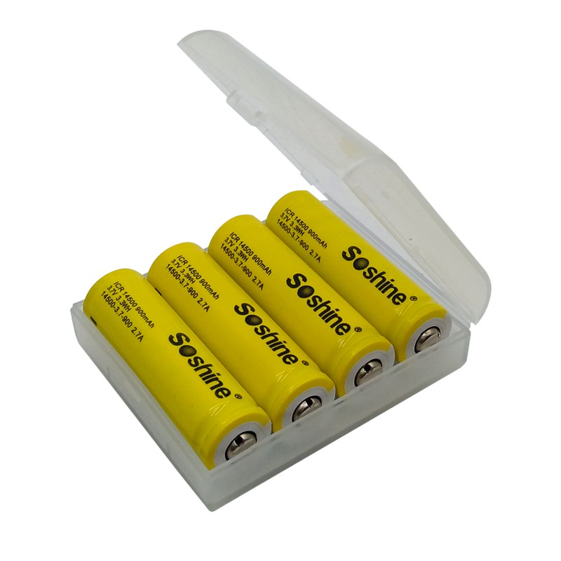 Pin sạc Soshine 14500 3.7V 900mah