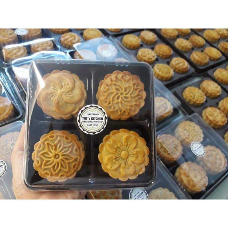 Khay đựng bánh trung thu 4 bánh 50-75g