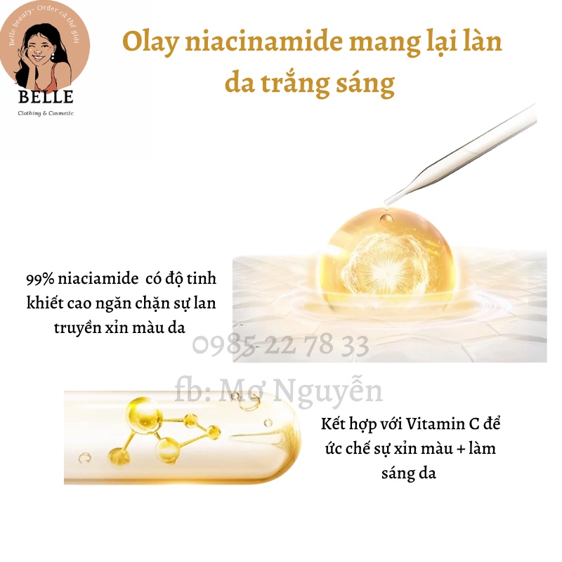 Sữa tắm/Dưỡng thể dưỡng trắng mờ thâm Olay B3 Vitamin C | BigBuy360 - bigbuy360.vn