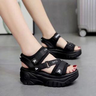 Dép quai hậu nữ cá tính đế 5cm