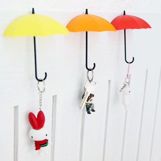 3 decorative umbrella hooks, key hangers MNKG