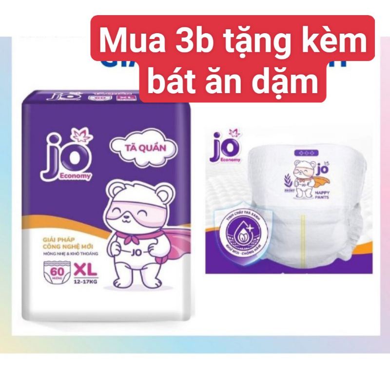 ( MẪU MỚI)(CẮT TEM) BỈM QUẦN JO M72, L64, XL56,XXL48