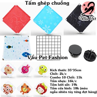 Tấm ghép chuồng quây chó mèo - Chuồng, lồng, quây cho mèo lắp ghép
