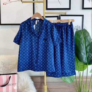 Bộ lụa mặc nhà lửng siêu xinh