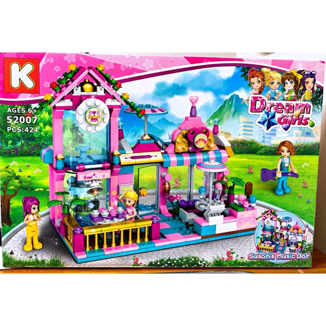 Lego Friend Lắp Ráp NGÔI NHÀ ÂM NHẠC (424 mảnh)