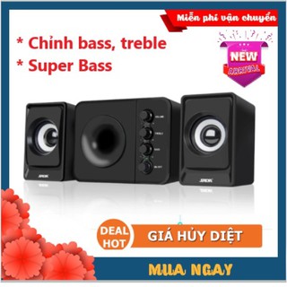 Loa Vi Tính Máy Tính Cao Cấp SADA 205 Super Bass Pro 2021, Nghe Nhạc Xem Phim Âm Thanh Siêu Hay