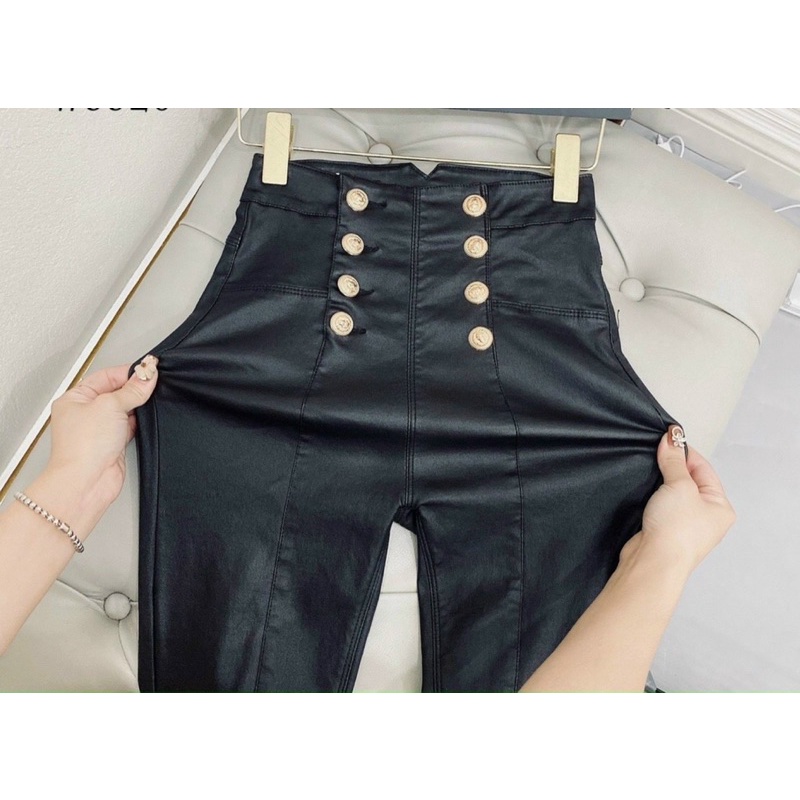 QUẦN SKINNY DA DÀI 8 KHUY DÁNG ÔM SANG CHẢNH HÀNG QCL1 MS20178 (C2-3)