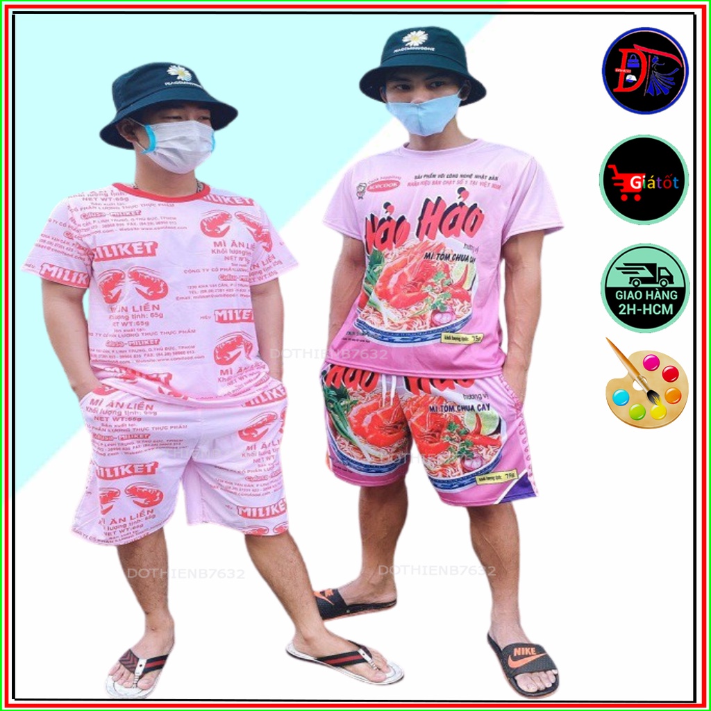 ⚡️ XẢ KHO ⚡️ ĐỒ BỘ NAM - BỘ THỂ THAO NỮ - SÉT MẶC NHÀ QUẦN VÀ ÁO THUN NGẮN TAY LỠ THUN LẠNH ÉP NHIỆT SL