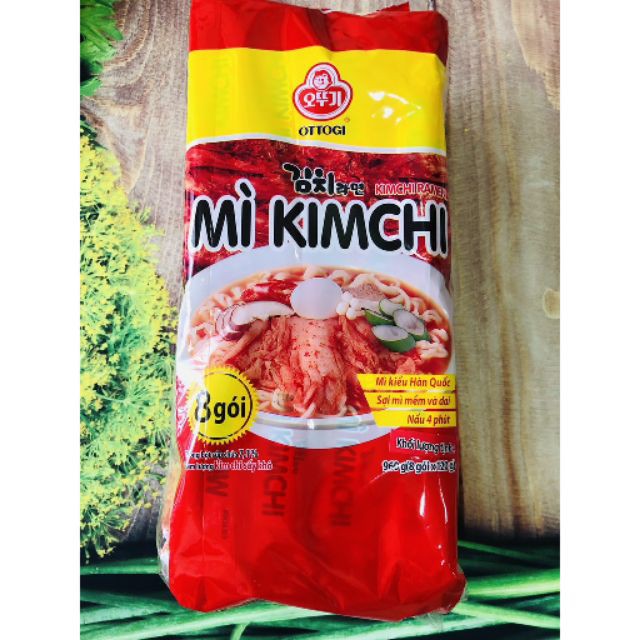 Mì kim chi hàn quốc ottogi 120G - lốc 8 gói