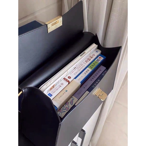 Túi xách tay đeo chéo đeo vai da cỡ lớn đi học đi làm khoá vàng sang trọng 2022