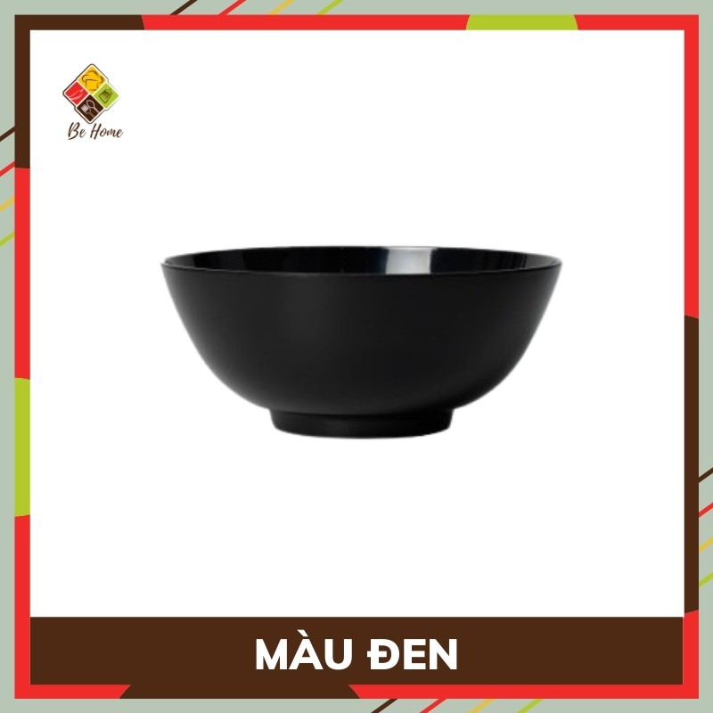 Tô Nhựa Melamine BEHOME Bát Đĩa Nhựa Bộ Bát Ăn Cơm To Melamine Tô Ăn Phở Chịu nhiệt độ Cao Hàng Cao Cấp Hàn Quốc