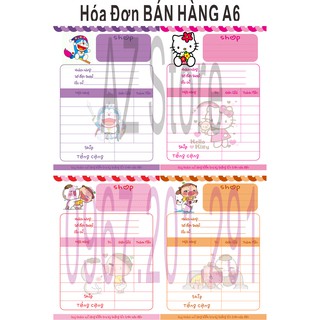 Hóa Đơn in hình cute