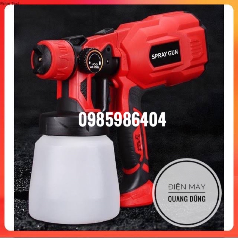 Súng phun sơn cầm tay SPRAY GUN 550W, máy phun sơn dùng điện 220V cao cấp siêu bền - bảo hành 12 tháng