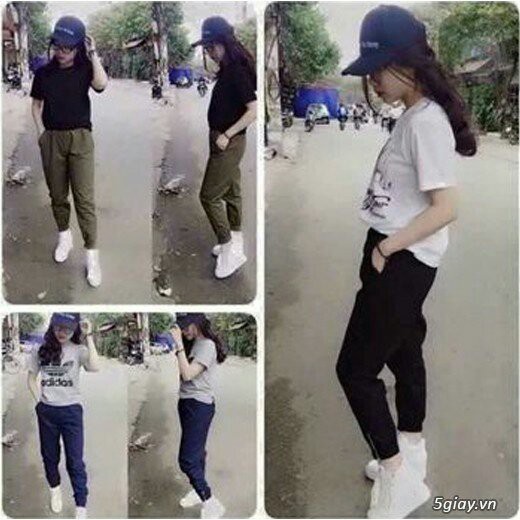 Quần jogger lưng thun bo chân có zip | BigBuy360 - bigbuy360.vn