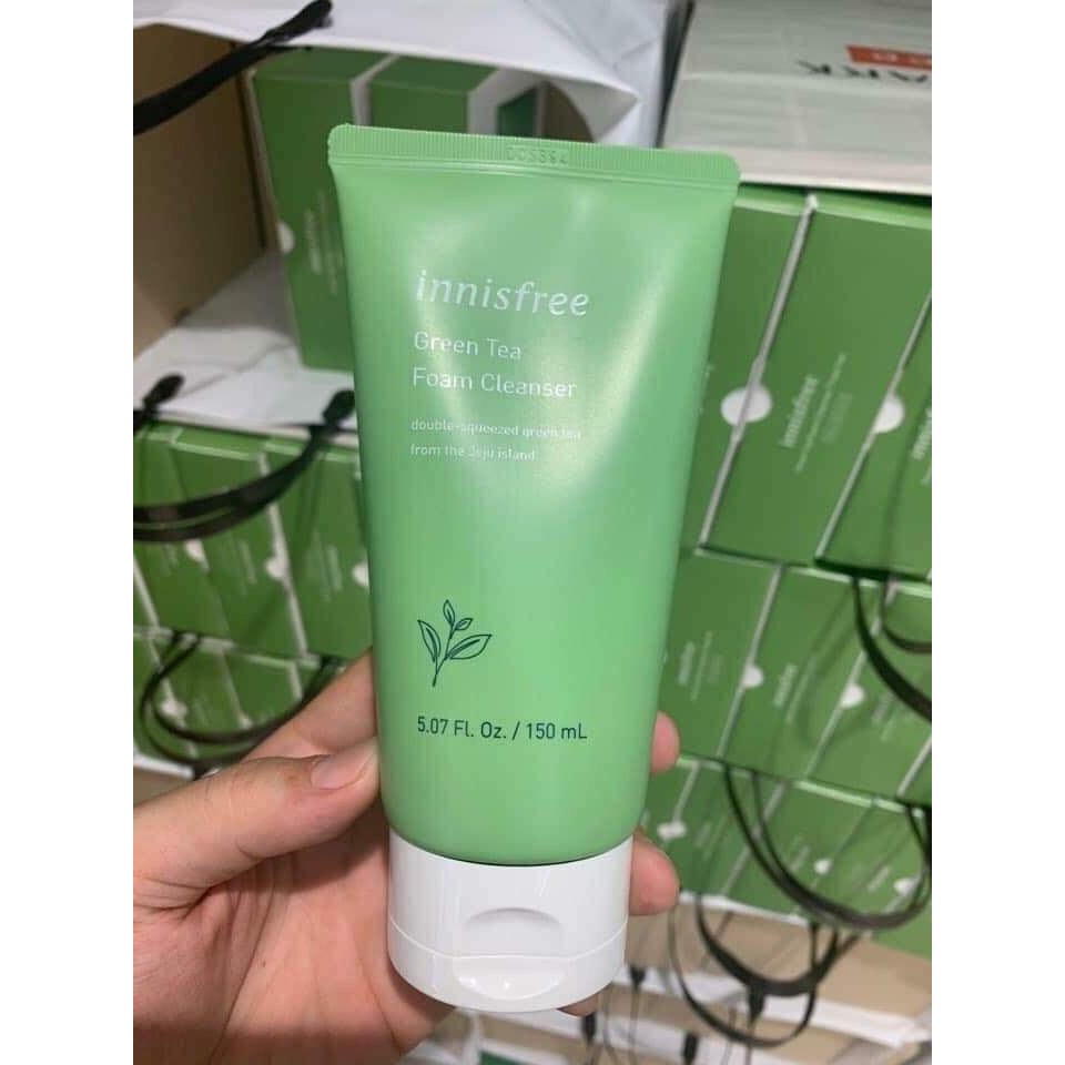 Sữa rửa mặt trà xanh Innisfree Green Tea Foam Cleanser 150ml | BigBuy360 - bigbuy360.vn