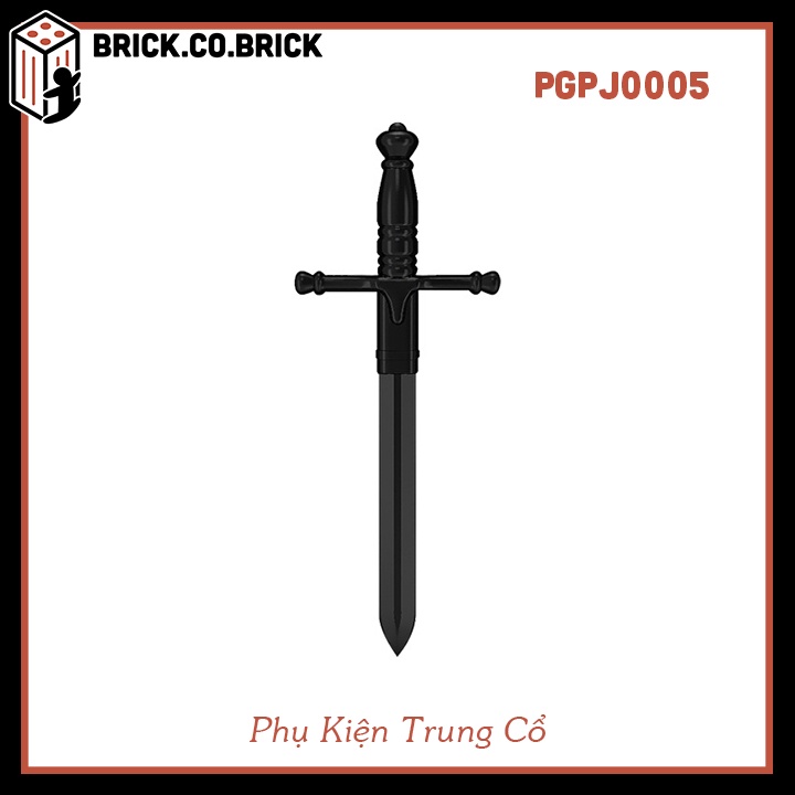 Phụ Kiện Trung Cổ Giáo và Khiên PGPJ0005-PGPJ0007
