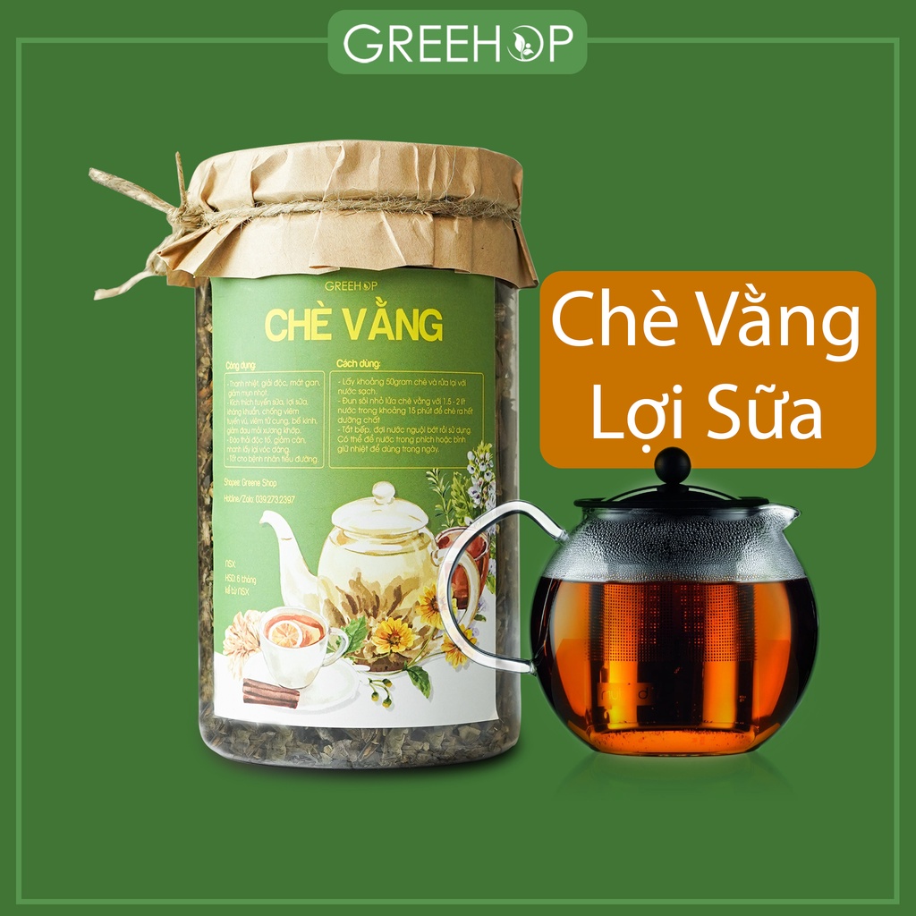 Chè vằng sẻ lợi sữa cho mẹ sau sinh, phơi khô, sao vàng nguyên chất