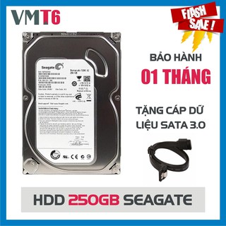 Ổ cứng HDD Seagate 250GB - Tháo máy đồng bộ mới 99% - Bảo hành 01 tháng !