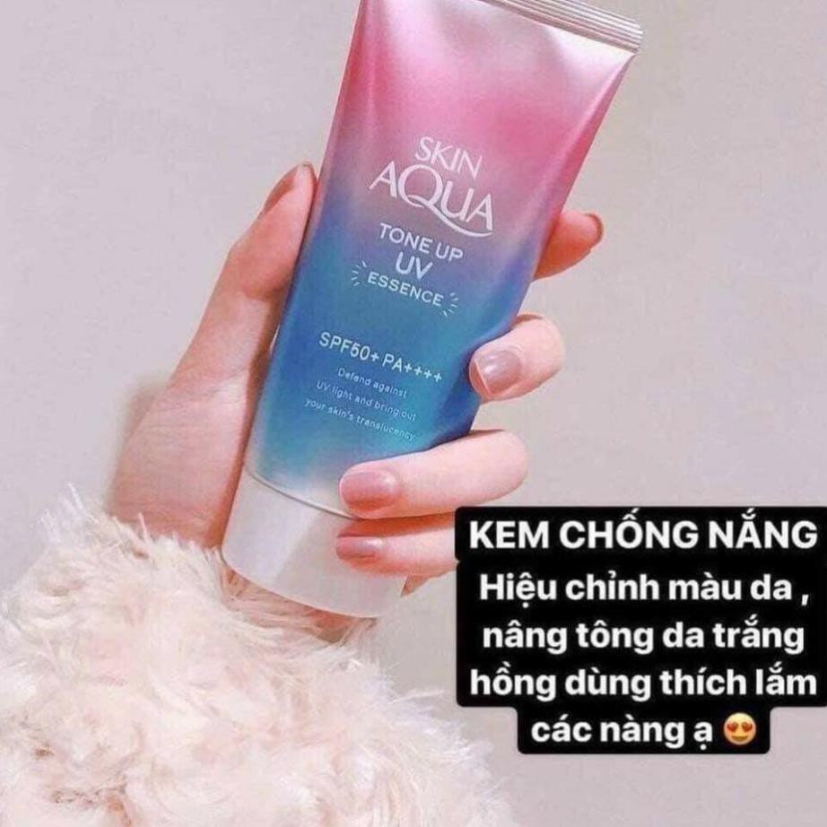 [AUTH-2021] Kem Chống Nắng Skin Aqua Cho Da Nhạy Cảm Sunplay, Kem Chống Nắng Kiềm Dầu Nâng Tông