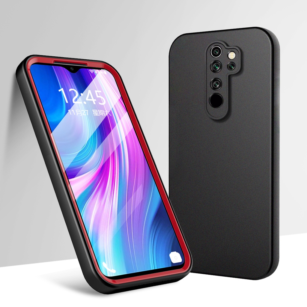 Ốp Điện Thoại Silicone 2 Trong 1 Cho Xiaomi Redmi Note 8 9 10 Pro Max 9S 10S 10 Lite X10