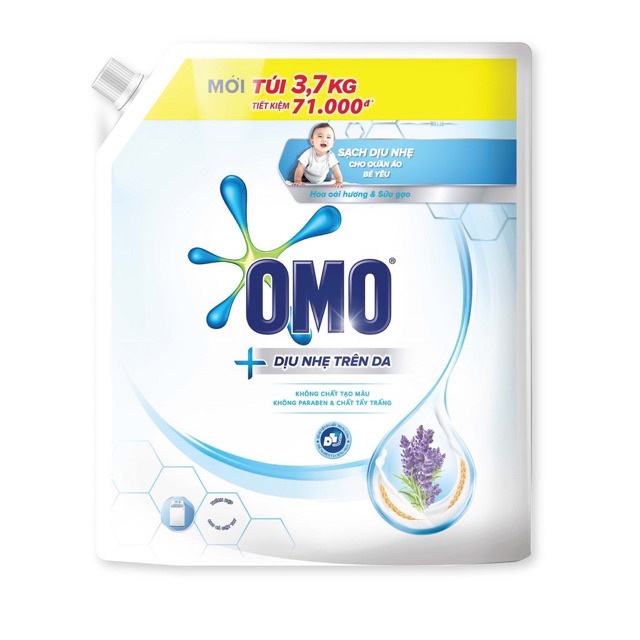 Túi nước giặt OMO Matic 3,7kg/4kg