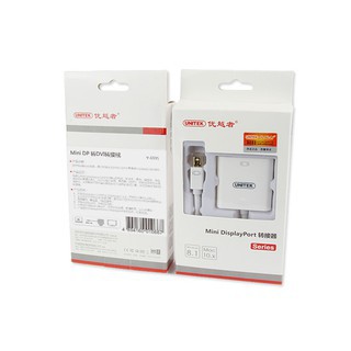 CÁP CHUYỂN ĐỔI MINI DISPLAYPORT SANG DVI UNITEK Y-6335