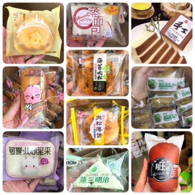 Bánh Mix Tổng Hợp Các Loại Bánh Ngọt