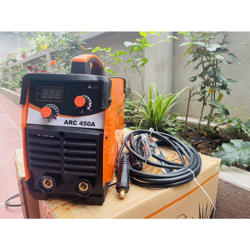 Máy hàn mini gia đình dùng que 3,2 ly,máy hàn điện tử jasic công suất mạnh mẽ 450A