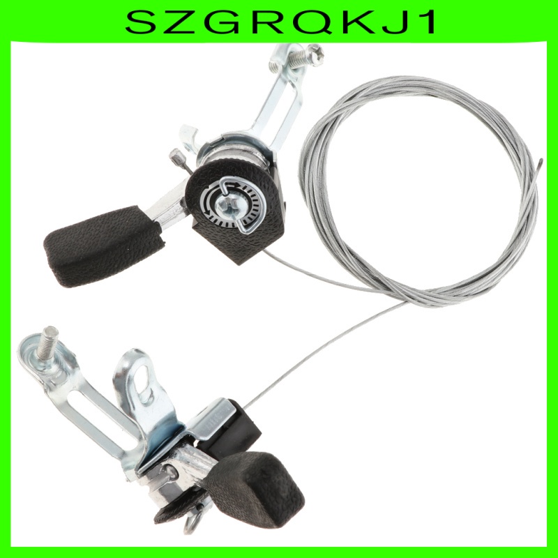 1 Cặp Cần Số Xe Đạp 3x6 / 7 Tốc Độ Kèm Dây Cáp