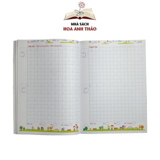 Sách Bước đầu tập viết (Quyển 1 và Quyển 2)