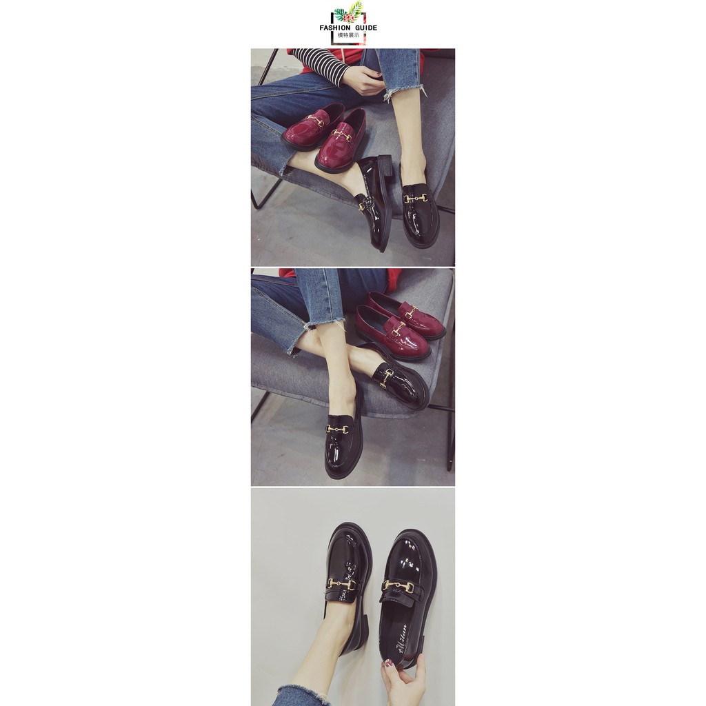 Giày Oxford Bằng Da Phong Cách Cổ Điển Dành Cho Nữ | BigBuy360 - bigbuy360.vn