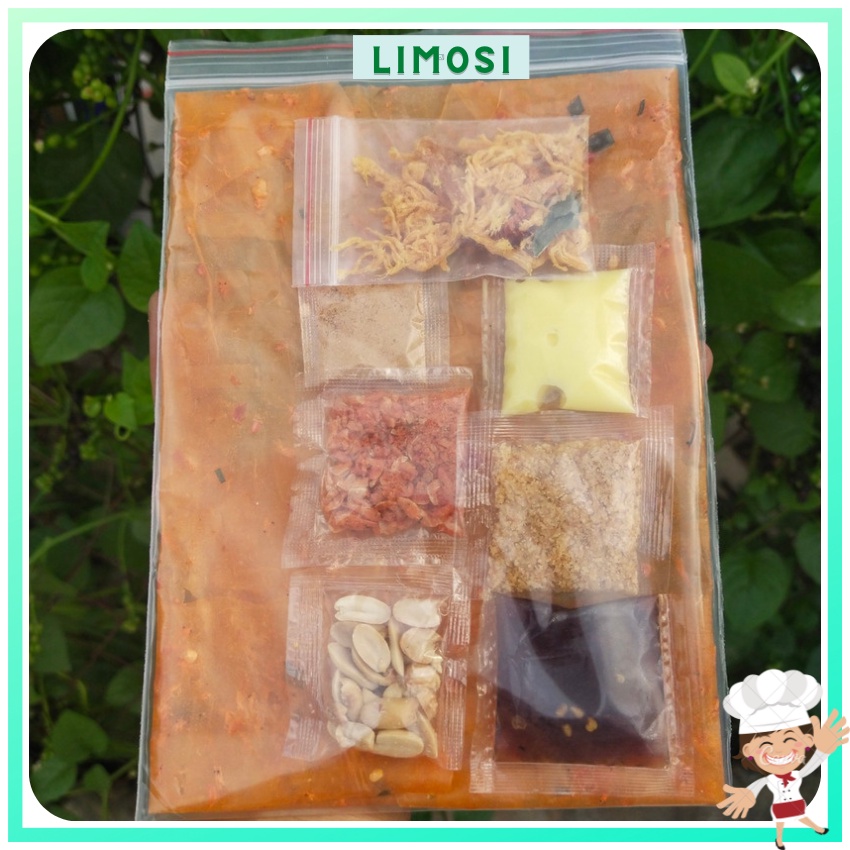 Bánh tráng bơ me Tây Ninh loại đặc biệt full topping sỉ lẻ Limosi KX 64