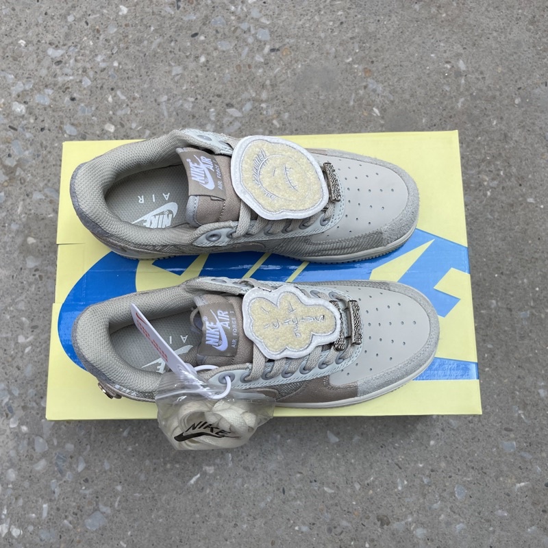 Giày Thể Thao Force Travis xám cao cấp nam nữ