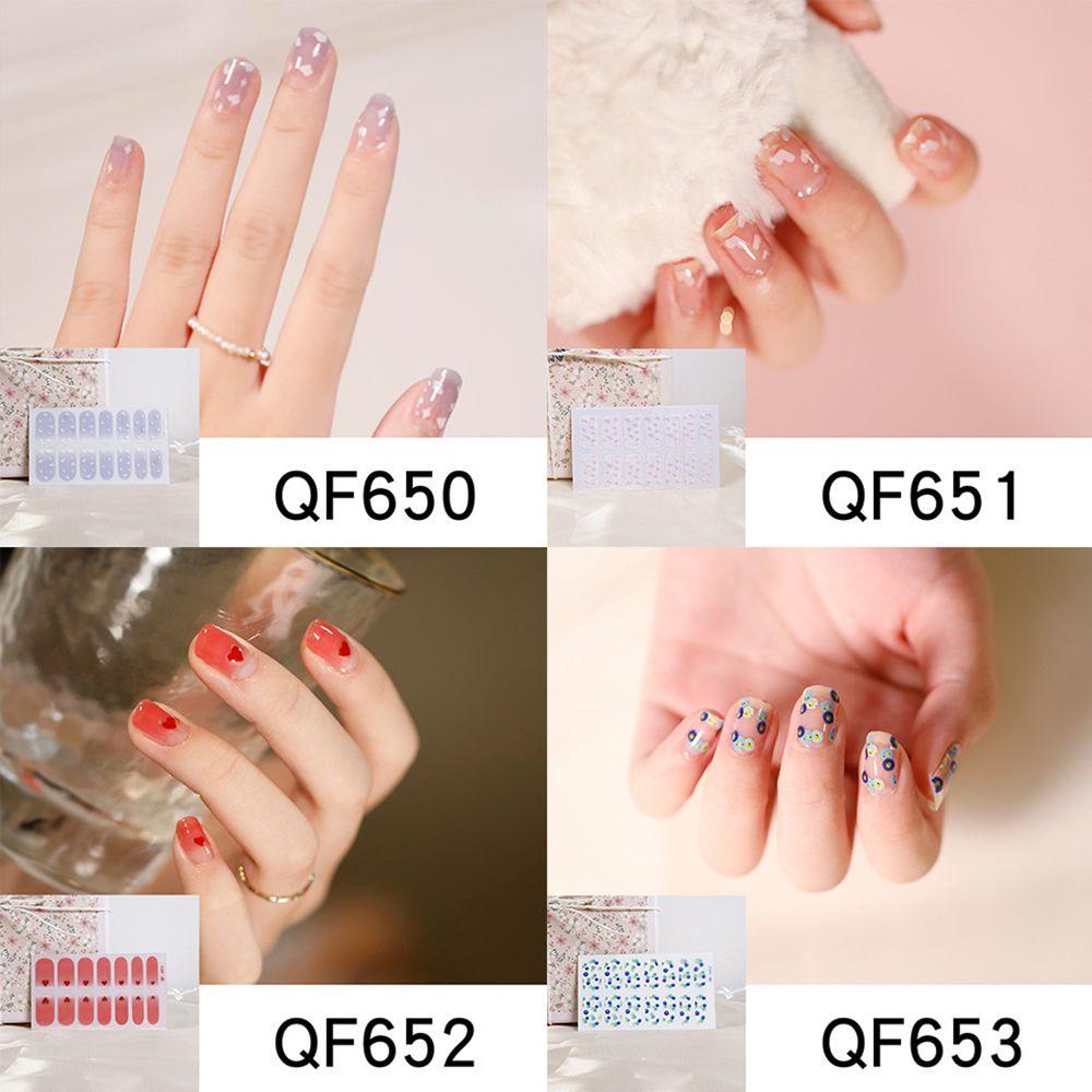 JUNE Sticker Dán Móng Nghệ Thuật Thời Trang