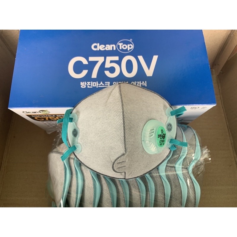 Combo 5 khẩu trang c750V phòng độc Hàn Quốc