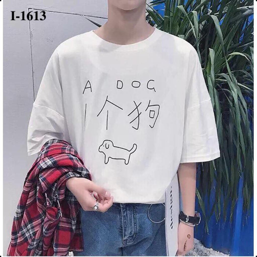 I-2613 Áo Thun Tay Lỡ Form Rộng In Hình Dễ Thương - Áo Phông Thun Cotton Siêu Đẹp - Mẫu Áo Phông Bán Chạy