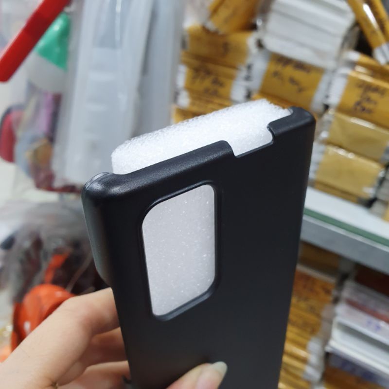 Ốp lưng LG Wing cứng đen nhám,in hình,bao da