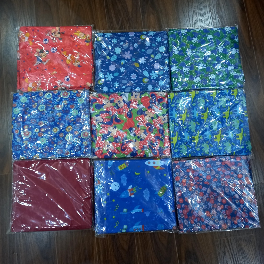 Áo Mưa Choàng Trẻ Em Cao Cấp Vải Dù Siêu Bền Siêu Nhẹ Chống Thấm Tuyệt Đối