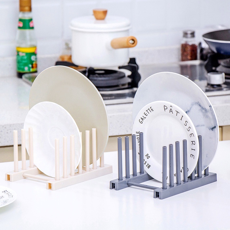 Giá Đỡ Hong Khô Ly Tách/Đĩa/Nắp Nồi Ráo Nước Cho Nhà Bếp