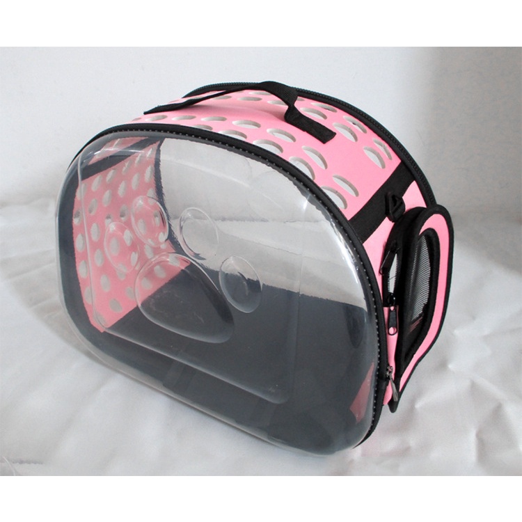 Túi Vận Chuyển Chó Mèo Size Lớn Trong Suốt,Túi Đựng Thú Cưng Đi Chơi gấp gọn chất liệu xốp EVA an toàn CANDYPETS BL03