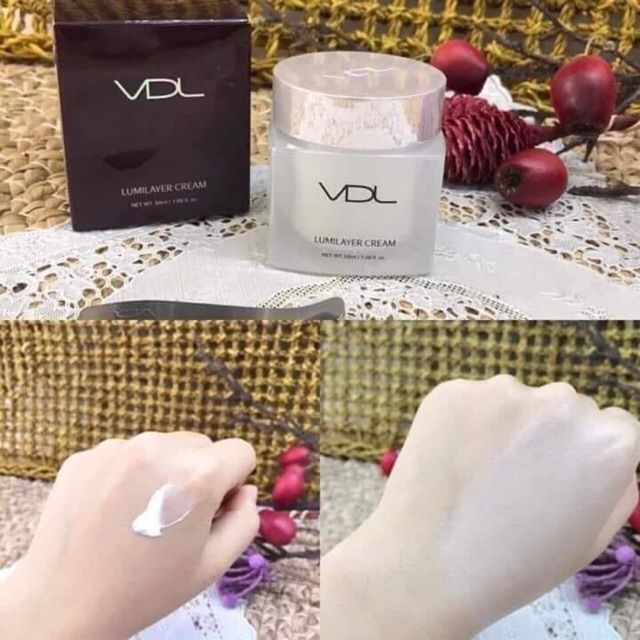 Kem dưỡng trắng da VDL 50ml ban ngày Lumilaver Cream nội địa