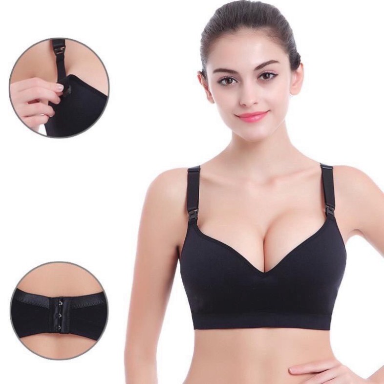 áo Bra cao cấp chuyên dụng cho mẹ bầu va mẹ sữa (kèm mút nâng ngực) (AB11)