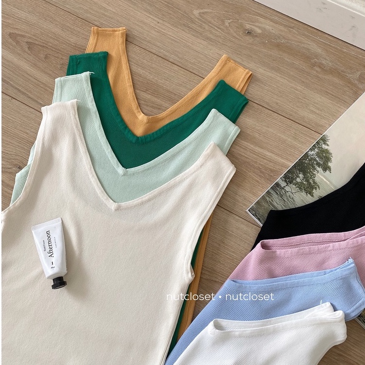 Áo tanktop mongtoghi cổ V_A0506