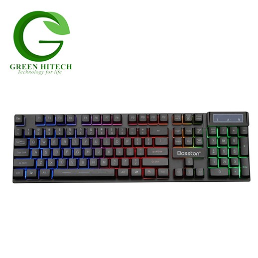 Bàn Phím Giả Cơ Bosston 803 đèn LED 7 Màu Ấn tượng - Gaming Keyboard/ Keyboard Bosston 803 USB