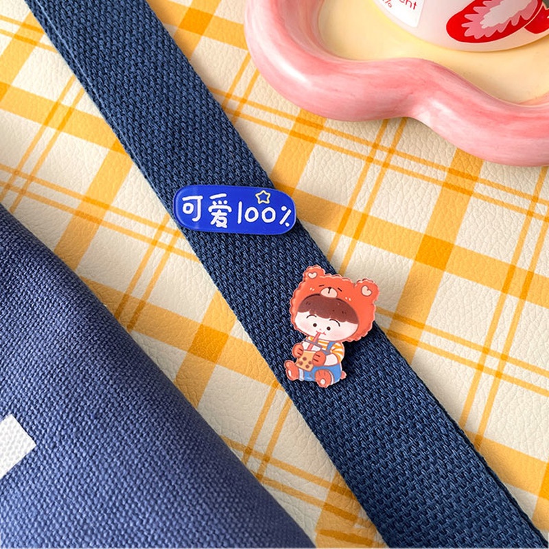 Huy Hiệu Cài Áo Hình Hoạt Hình Nhật Bản Dễ Thương