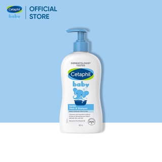 Date12.2023 Sữa tắm gội dịu nhẹ cho bé Cetaphil Baby Gentle Wash & Shampoo