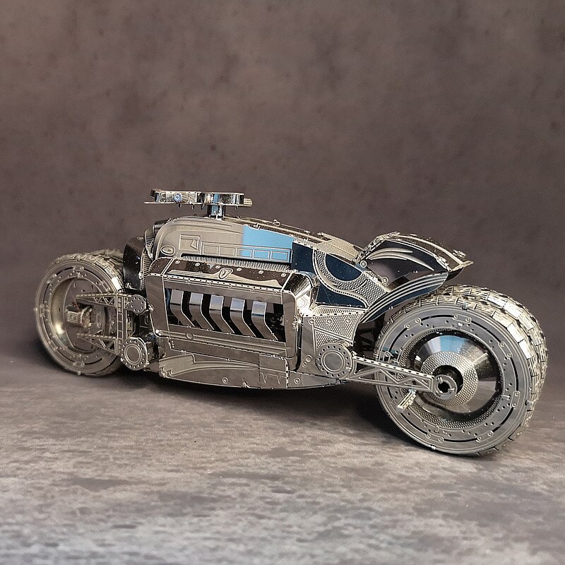 Mô hình 3D kim loại lắp ráp mô tô Dodge Tomahawk [ Chưa Lắp ]