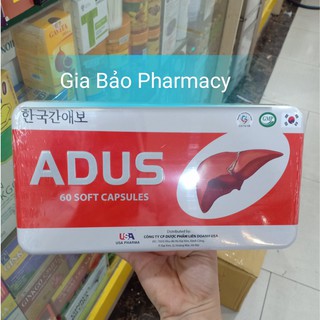 Viên uống ADUS bảo vệ chức năng gan,giảm mẩn ngứa,dị ứng hộp 60 viên